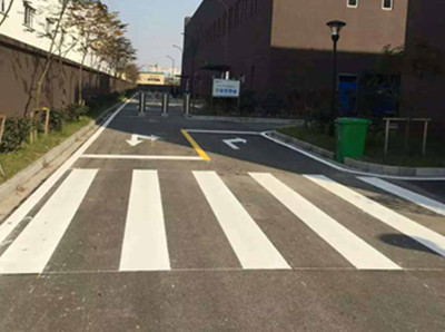 海门化工厂区划线